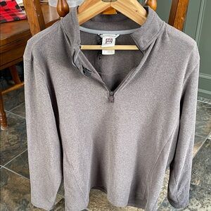 Avalanche Men's Brown Zip-Up Sweater